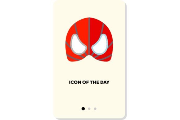 Costume Mask Flat Icon: Party & Masquerade