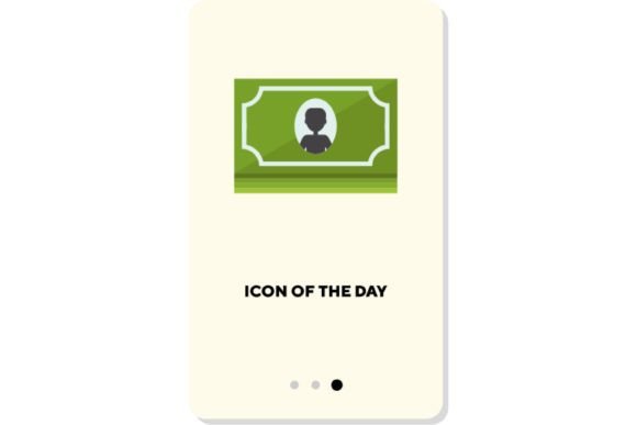 Green Cash Flat Vector Icons