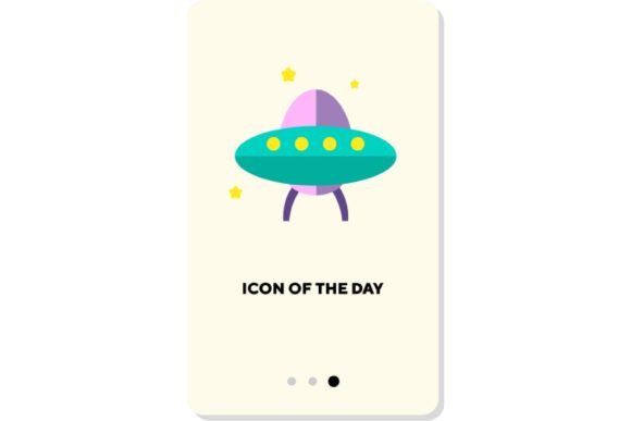 Space Travelling Flat Icon. UFO Isolated: A Practical Guide for Modern Digital Design