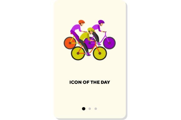 The Power of the Bicycle Racing Flat Icon: Enhancing Digital Design with Speed and Sports Imagery