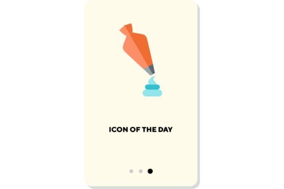 Understanding Dessert Decoration Flat Icons: Icing, Cooking, and Culinary Vector Design