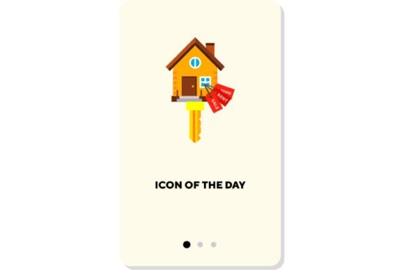 Why the Apartments for Sale Thin Flat Icon. Key, Matters in Modern Digital Design